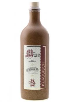 Met Honigwein - klassisch lieblich, 11% vol., Mittelalter Tonflasche | 750 ml